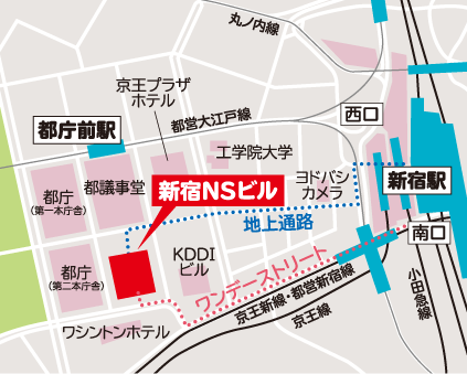 東京会場 地図